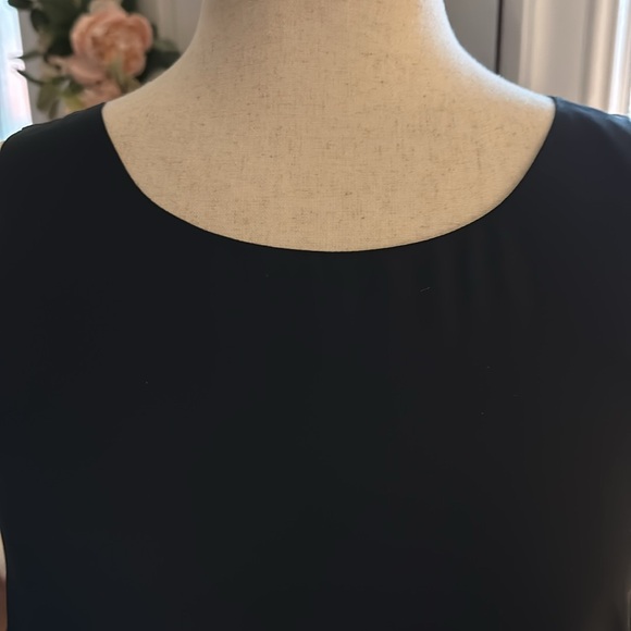 Kenzie Sz S Sleeveless Black Dress w/Fringe - Picture 2 of 9